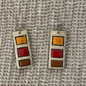 Stoplight Earrings